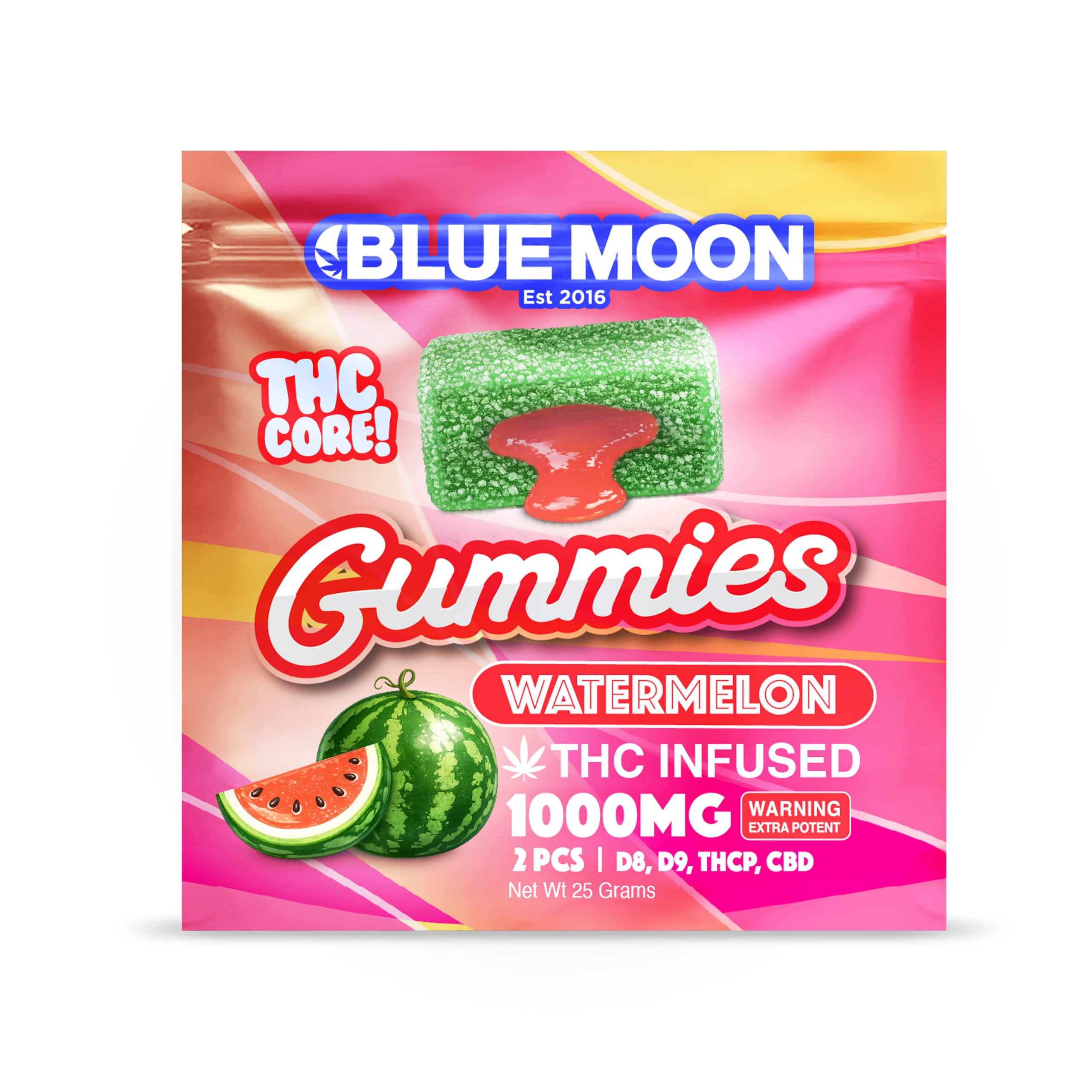 THC Infused Watermelon 1000mg