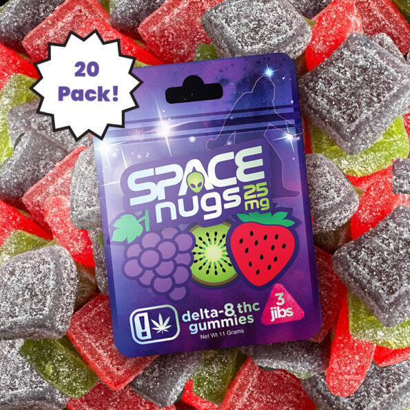 Space Nugs D8 Fruit Gummy 20 Pack