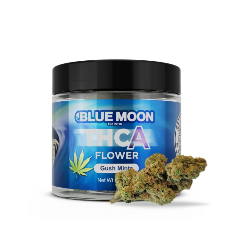 Gush Mintz Thca Flower Blue Moon Hemp Wholesale