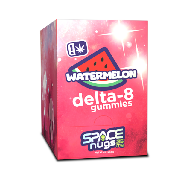 Space Nugs D8 Watermlon Gummies-Camera