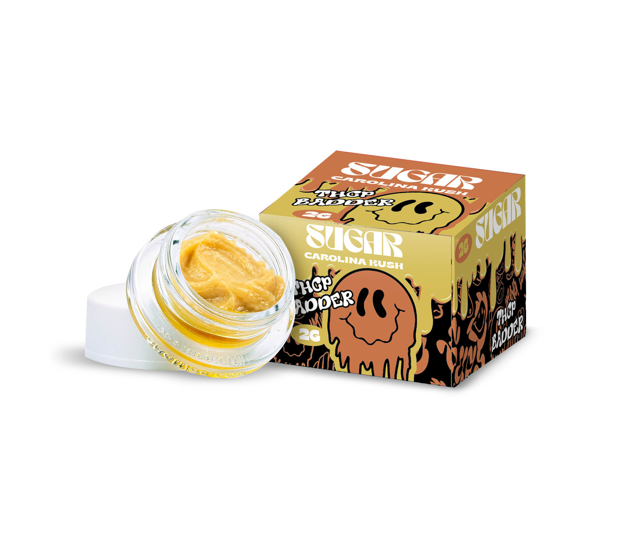 Badder Carolina Kush THC-P Dab – 2 Grams 14PK