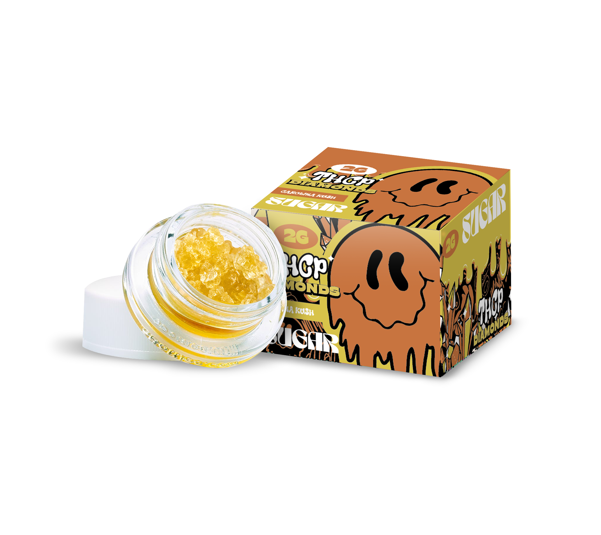 Diamonds Carolina Kush THC-P Dab – 2 Grams 14PK