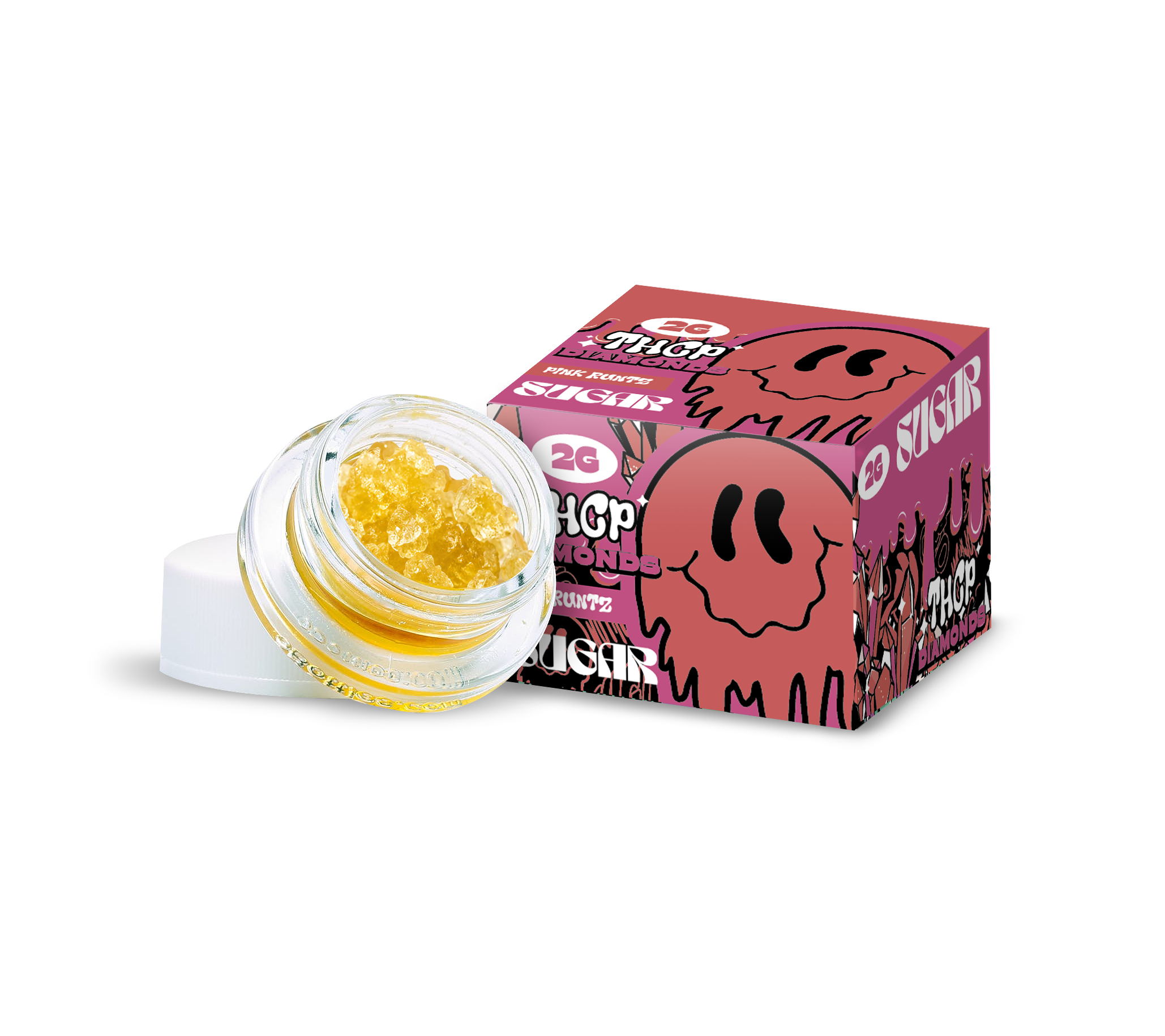 Diamonds Pink Runtz THC-P Dab – 2 Grams 14PK
