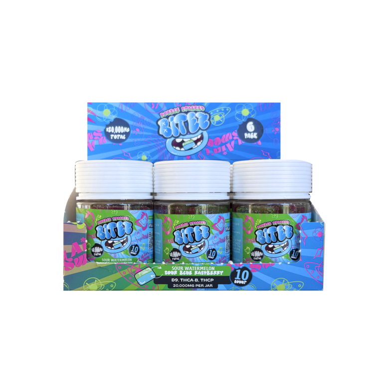 Trippy Sugar - 10ct Bitez - Sour Watermelon Blue Raspberry - 6ct ...
