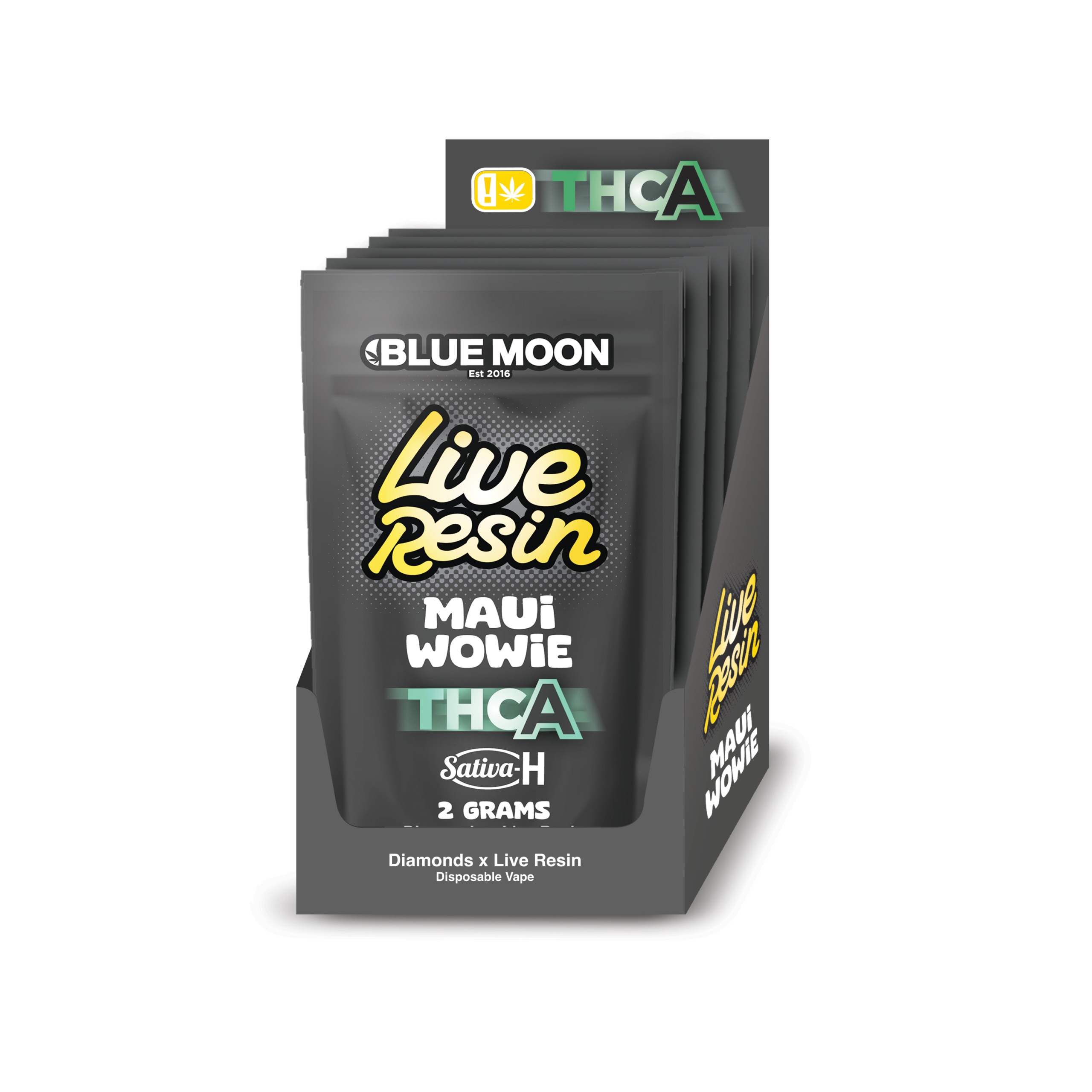 2G Live Resin Disposable Vape Maui Wowie –  5 Pack